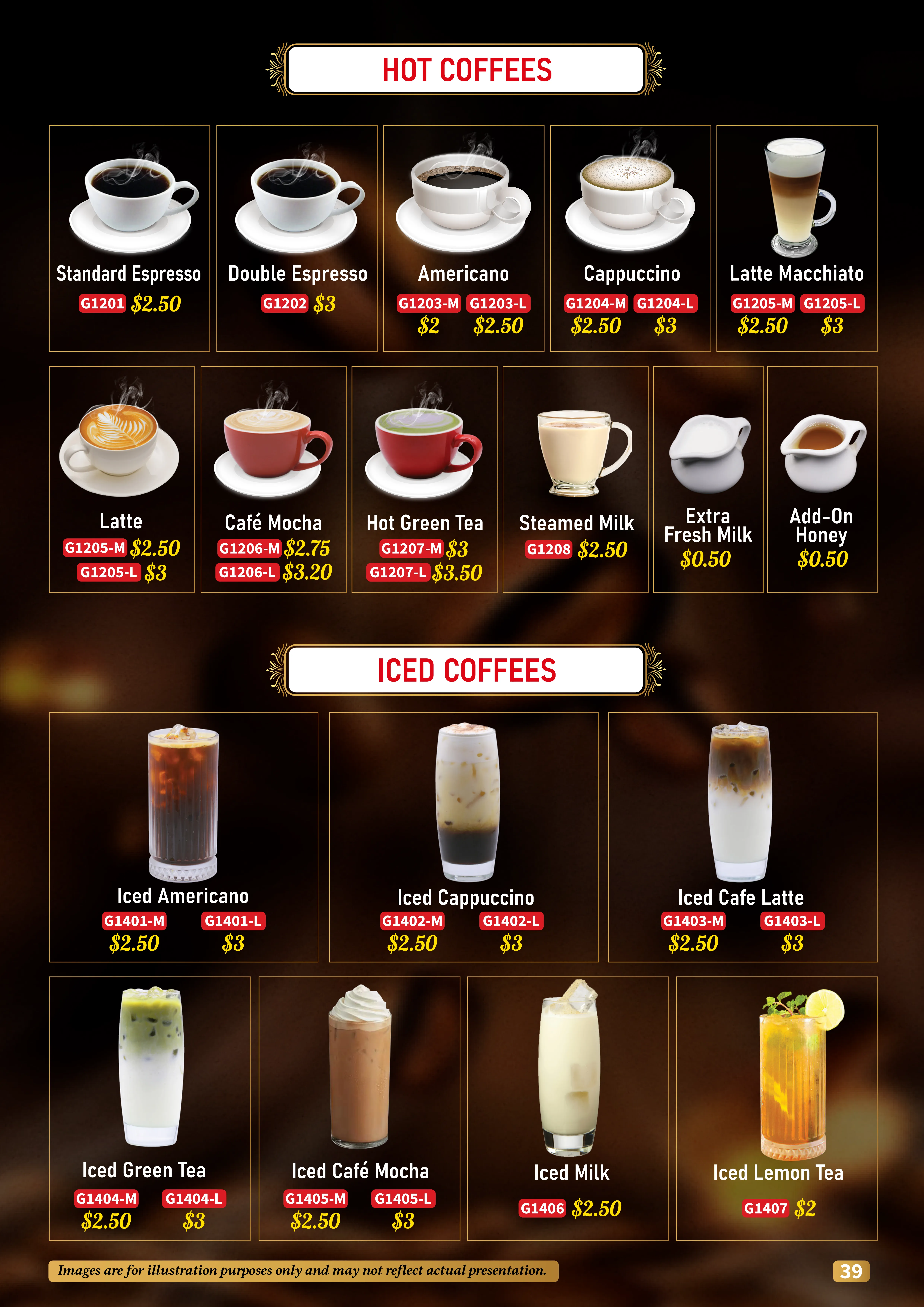 Drinks Menu 5